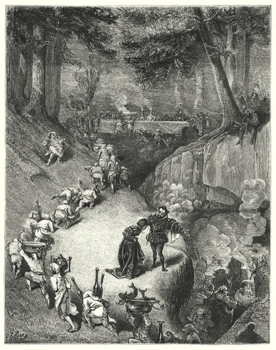 Riquet a La Houppe; Ricky of the Tuft（雕刻）。 作者 古斯塔夫·多尔（Gustave Dore）