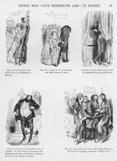 Sketches Humorous and Grotesque by Gustave Dore (engraving) 作者 古斯塔夫·多尔（Gustave Dore）