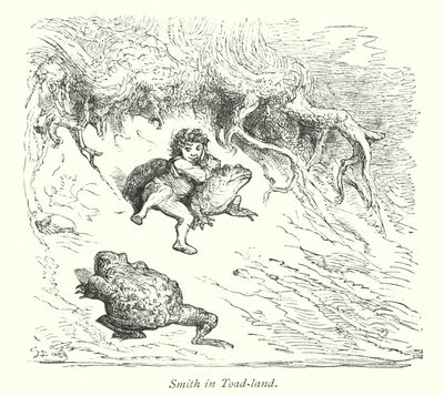 史密斯在蟾蜍地（雕刻） 作者 古斯塔夫·多尔（Gustave Dore）