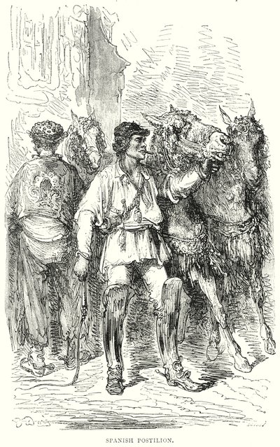 西班牙邮亭（雕刻） 作者 古斯塔夫·多尔（Gustave Dore）