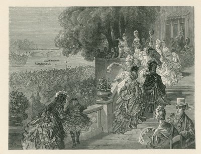 观看赛艇的观众 作者 古斯塔夫·多尔（Gustave Dore）