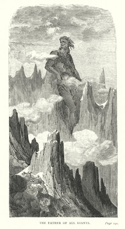 巨人之父（雕刻） 作者 古斯塔夫·多尔（Gustave Dore）