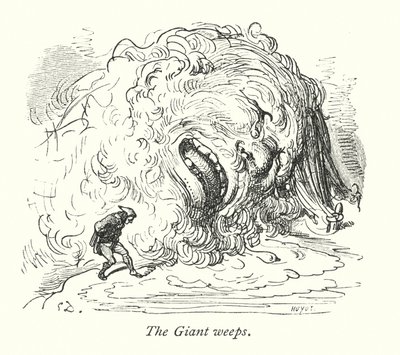 巨人哭泣》（雕刻） 作者 古斯塔夫·多尔（Gustave Dore）