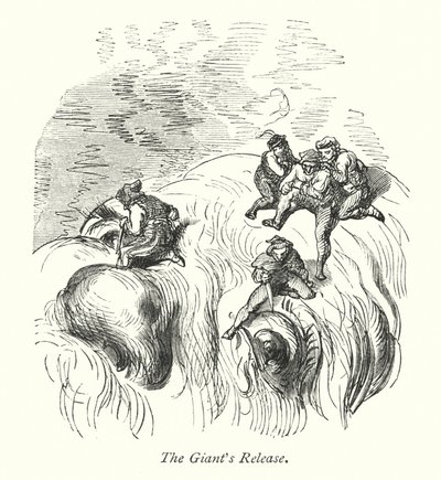 巨人的释放（雕刻） 作者 古斯塔夫·多尔（Gustave Dore）