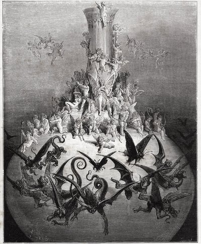 神瓶潘塔格鲁尔》--拉伯雷著 作者 古斯塔夫·多尔（Gustave Dore）