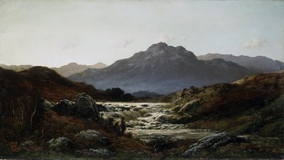 高地的激流（布面油画） 作者 古斯塔夫·多尔（Gustave Dore）