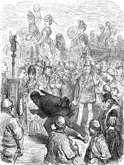 力量的考验》，1872年。   作者 古斯塔夫·多尔（Gustave Dore）