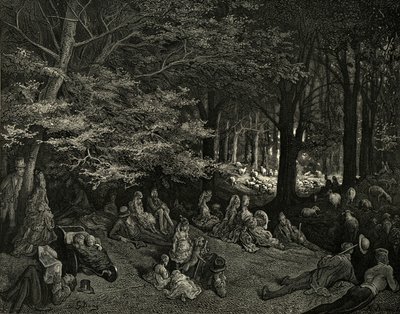 树下的摄政厅 作者 古斯塔夫·多尔（Gustave Dore）