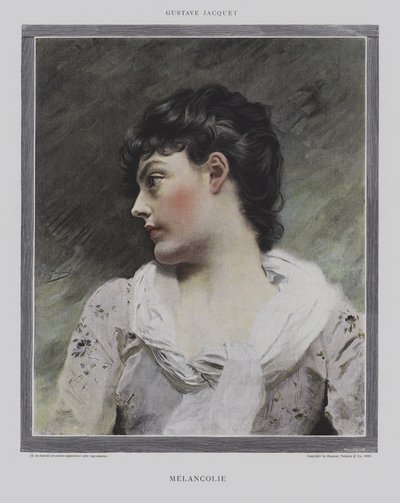 愁绪 作者 Gustave Jacquet