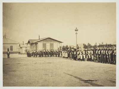 轻步兵士兵，沙隆营地 作者 古斯塔夫·勒格雷