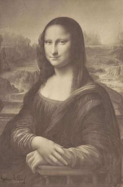 [米勒的《蒙娜丽莎》绘画] 作者 Gustave Le Gray