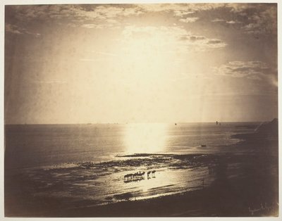 晕眩的太阳》，1856年。 作者 古斯塔夫·勒格雷