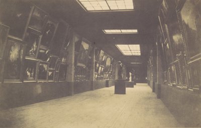1852年的沙龙，1852年。 作者 古斯塔夫·勒格雷