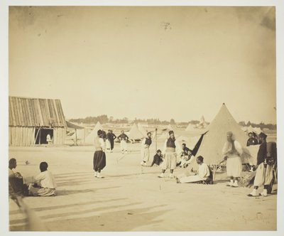 无标题的Zouaves，1857年。 作者 古斯塔夫·勒格雷