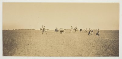 无题[游客观看军事演习]，1857年。   作者 古斯塔夫·勒格雷