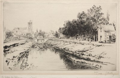 1901年，特鲁瓦，警卫室。 作者 古斯塔夫·莱休特（Gustave Leheutre）