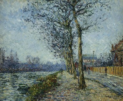蓬图瓦兹的瓦兹； L“瓦兹蓬图瓦兹，1900年 作者 古斯塔夫·洛索（Gustave Loiseau）