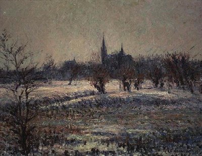 白霜 作者 古斯塔夫·洛索（Gustave Loiseau）
