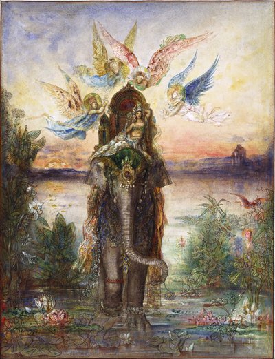 圣象（Peri）。 作者 古斯塔夫·莫罗（Gustave Moreau）