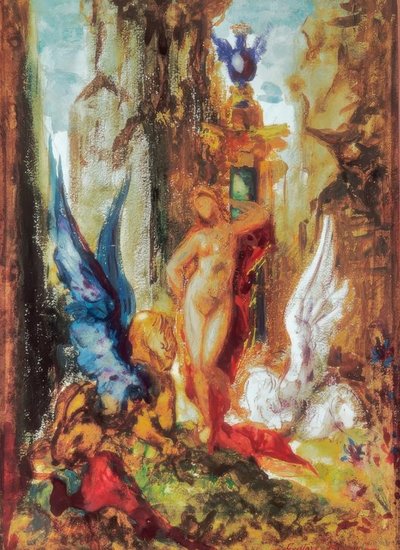 格里芬费 作者 古斯塔夫·莫罗（Gustave Moreau）