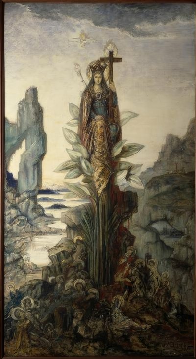 神秘花 作者 古斯塔夫·莫罗（Gustave Moreau）