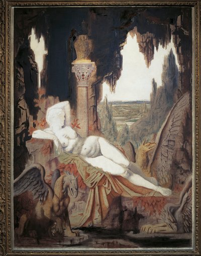 法国, 巴黎, Fee aux Griffons 作者 古斯塔夫·莫罗（Gustave Moreau）