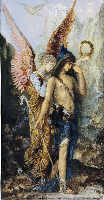 法语: Les voix The Voices 作者 古斯塔夫·莫罗（Gustave Moreau）