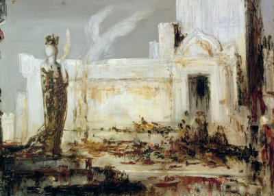 海伦在门Scee 作者 古斯塔夫·莫罗（Gustave Moreau）