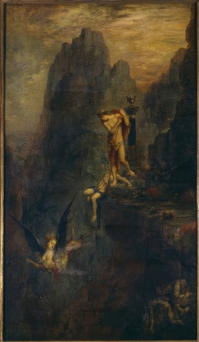 狮身人面像猜测 作者 古斯塔夫·莫罗（Gustave Moreau）