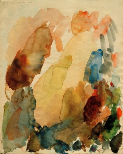 水彩调色板 作者 古斯塔夫·莫罗（Gustave Moreau）