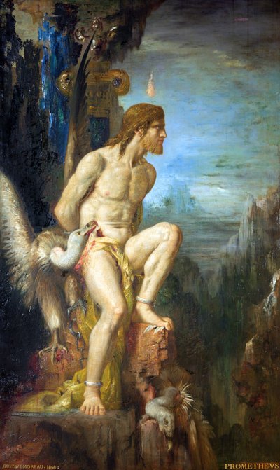 普罗米修斯 作者 古斯塔夫·莫罗（Gustave Moreau）
