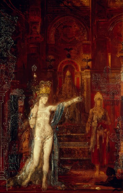 莎乐美跳舞 作者 古斯塔夫·莫罗（Gustave Moreau）