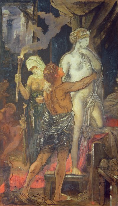 麦萨琳娜的处决 作者 古斯塔夫·莫罗（Gustave Moreau）