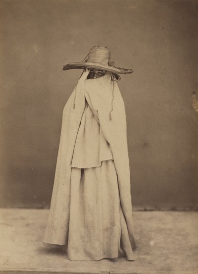 阿尔及利亚妇女，1850年代后期。 作者 古斯塔夫·德·波科斯（Gustave de Beaucorps）