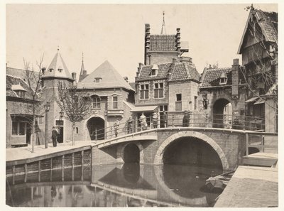 1895 年世界博览会期间阿姆斯特丹运河景观 1895 年阿姆斯特丹世界博览会（物品上的标题） 作者 Guy de Coral and Co.