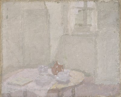 小室内》，约 1926 年（布面油画） 作者 格温·约翰
