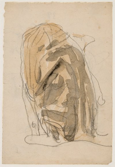 猫的自我清洗》，1896-1939年 作者 格温多琳·玛丽·约翰