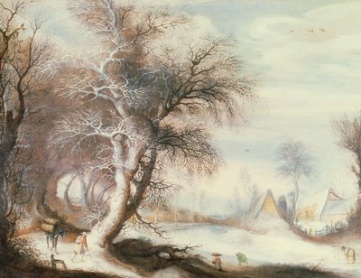 冬季景观 作者 Gysbrecht Lytens或Leytens