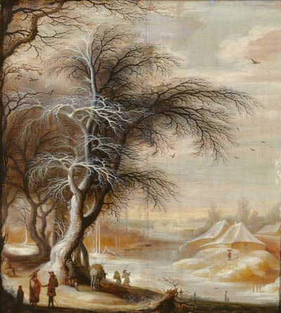 冬季景观 作者 Gysbrecht Lytens或Leytens