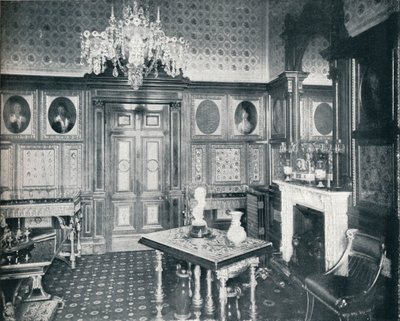 1901年，温莎城堡的皇后区私人听众会，1901年 作者 汉王