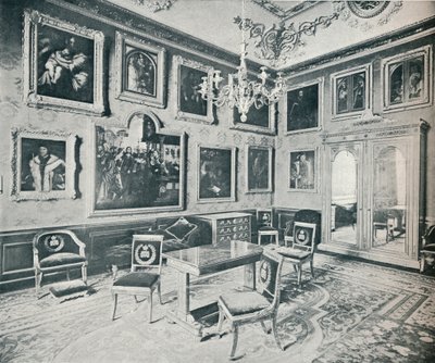 温莎城堡的州更衣室，c1899，1901年 作者 汉王