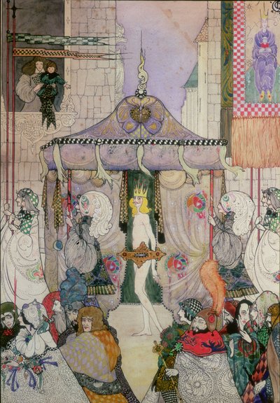 汉斯·克里斯蒂安·安徒生（1805-75）写的皇帝新衣图 作者 克拉里斯