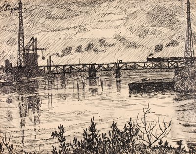 Schuylkill no.3 作者 莱曼·塞恩