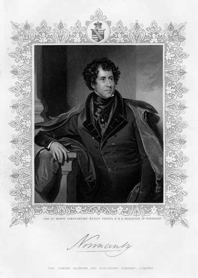 康斯坦丁·亨利·菲普斯（Constantine Henry Phipps），诺曼底侯爵，19世纪 作者 鲁宾逊