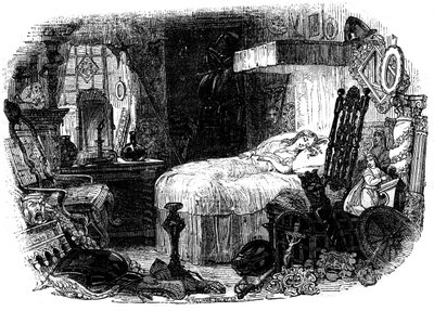 查尔斯-狄更斯的 "老古董店"(The Old Curiosity Shop) 作者 Hablot骑士布朗