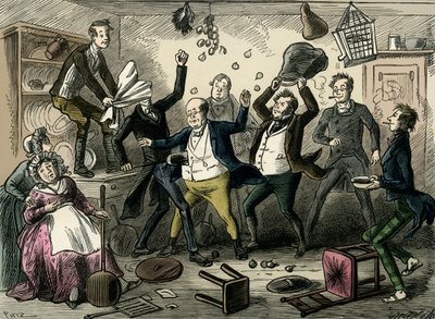The Posthumous Papers of the Pickwick Club by Dickens 作者 Hablot骑士布朗