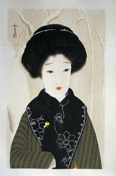 女性特写 作者 滨田约瑟夫