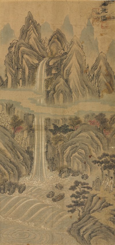 九龙瀑布 作者 韩云平（韩文）