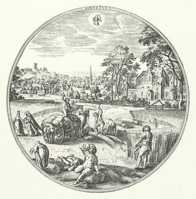August (engraving) 作者 汉斯（后）波尔