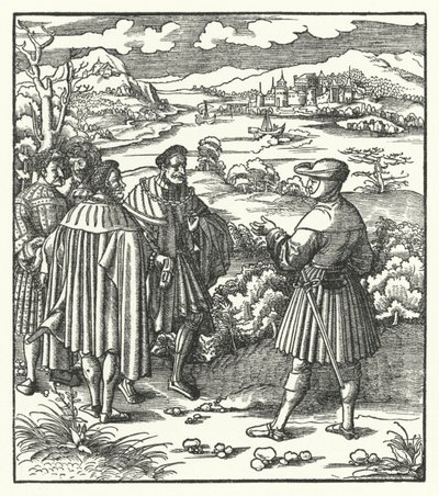 神圣罗马帝国皇帝马克西米利安一世，约1496年（雕版画 作者 汉斯（后）布格克迈尔